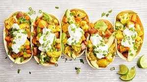 🌮🌶️ Curry-Spiced Veggie Tacos – A Desi Twist on Taco Night!