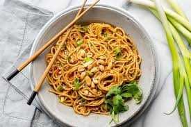 Spicy Peanut Noodles with Chana – A Power-Packed Desi-Asian Fusion