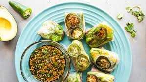 Tandoori Tofu Rice Paper Rolls – Indo-Asian Fusion Freshness