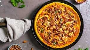 Butter Chicken Pizza – Creamy Indian Comfort Meets Italian Crust