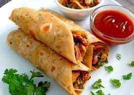 THAI BASIL CHICKEN KATHI ROLL – STREET-STYLE WRAP WITH A SOUTHEAST ASIAN KICK