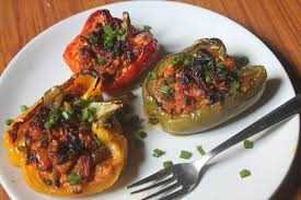 STUFFED CAPSICUM À LA PROVENÇALE WITH PANEER – INDIAN FLAVOR MEETS FRENCH ELEGANCE
