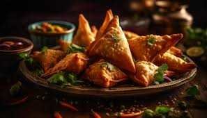 Samosa with Kimchi Filling – Spicy Indo-Korean Fusion Snack